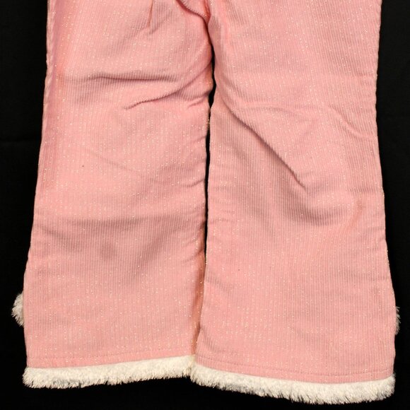 2007 Gymboree Baby Snow Princess 18 24 M Pink Corduroy Pants Snowflakes Sparkle - Picture 4 of 14